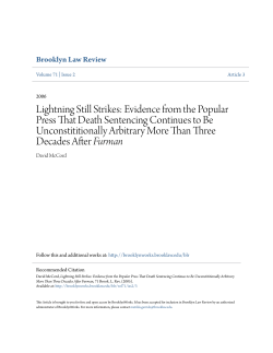 Lightning Still Strikes: Evidence from the Popular Press That Death