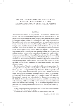 bodies, lineages, citizens, and regions: a review of mark edward