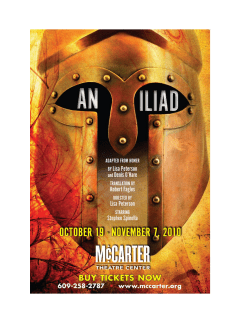 Homers epic tale of love, battle, and honor has