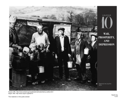 Chapter 10: War, Prosperity, and Depression