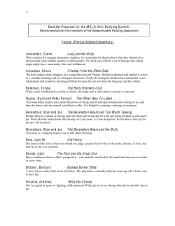 booklist-for- MSLA-anti-bullying-MRA