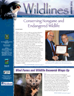 Conserving Nongame and Endangered Wildlife