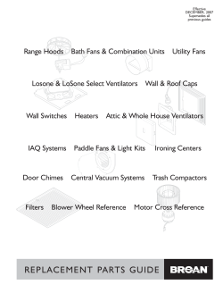 Specification sheet - North Coast Electric