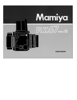 Mamiya RZ67 PRO II