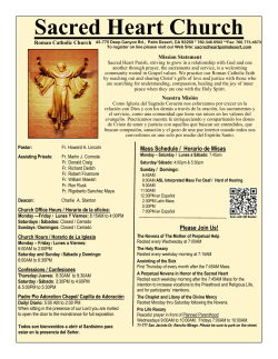 April 9 2017 - Sacred Heart Church and Catholic School