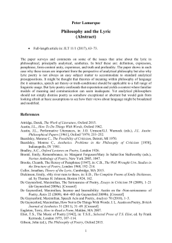 Print this article - journal of literary theory