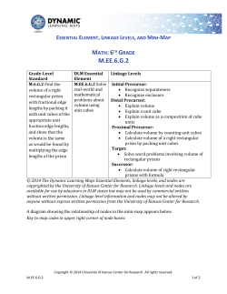 M.EE.6.G.2 - Dynamic Learning Maps
