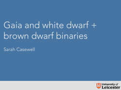 Gaia and white dwarf + brown dwarf binaries