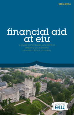 financial aid at eiu