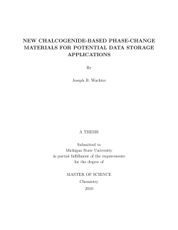 new chalcogenide-based phase-change materials for potential data