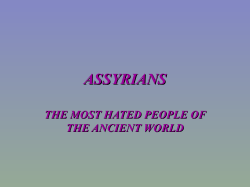 ASSYRIANS - citizengracchus.com