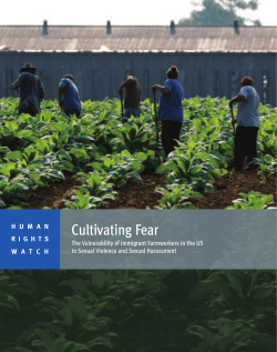 Cultivating Fear - Human Rights Watch