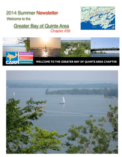 2014 Summer Newsletter