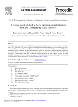 A Graph-based Method to Solve the Economical