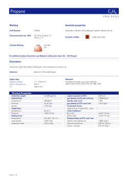 Propane C3H8 - Elme Messer Gaas
