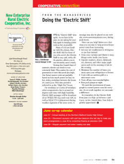 June 2012 - New Enterprise REC