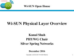 PHYWG Member Meeting