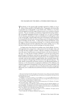 THE SEAFARER - Dublin Institute for Advanced Studies