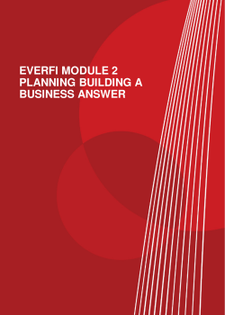 everfi module 2 planning building a business answer