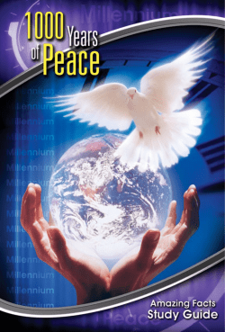 1000 Years of Peace - Casalita Drive SDA Church