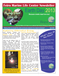 Earth Day 2013 - Feiro Marine Life Center