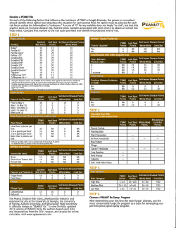 Peanut Rx and Various Fungicide Programs (1) (2)
