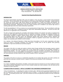 arizona interscholastic association