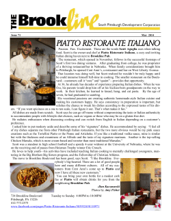 May 2014 - Brookline Connection