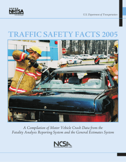 Traffic Safety Facts 2005 - CrashStats - NHTSA
