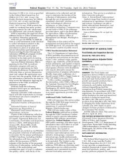 Exemption for Retail Store &ndash; 2012 Dollar Limitations for Hotel
