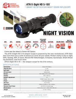 ATN X-Sight HD 5-18X