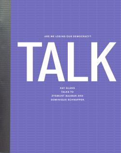 are we losing our democracy? kay glans talks to