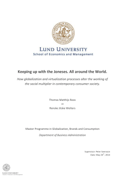 Open Access - Lund University Publications