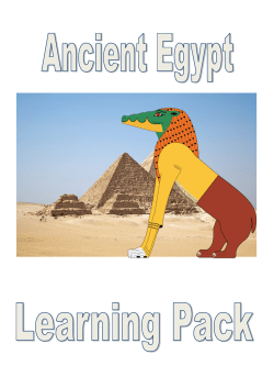 Ancient Egypt Learning Pack