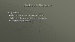 18 Blackbody Radiation