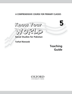 Teaching Guide 5