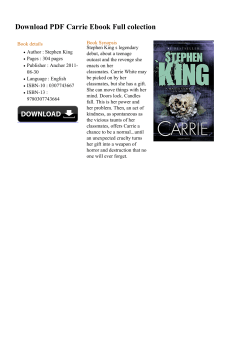 PDF Carrie Ebook Full colection