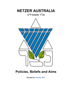 Policies, Beliefs, and Aims