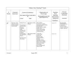 Subject Area - St Lucie Public Schools