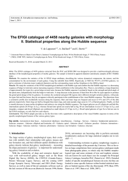 The EFIGI catalogue of 4458 nearby galaxies with morphology II