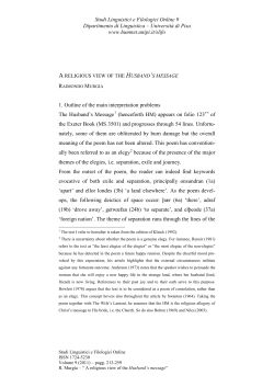 2 the husband`s message