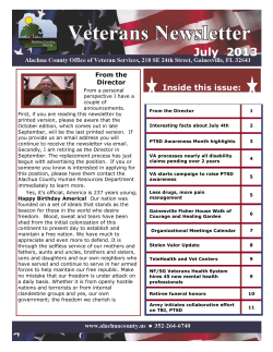 July 2013 - Alachua County