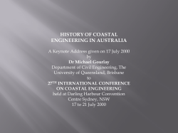 history of coastal engineering in australia