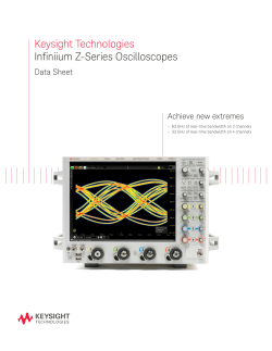 Keysight Technologies Ininiium Z