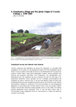 Geophysics, tillage and the ghost ridges of County Galway, c. 1700
