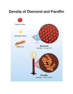 12_1 diamond paraffin density