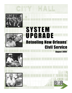 Full Report  - Bureau of Governmental Research