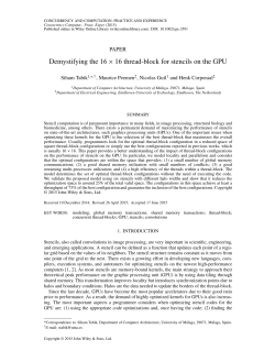 Demystifying the 16 &times; 16 thread