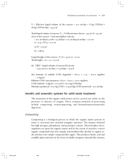 Aerobic and anaerobic systems for solid waste