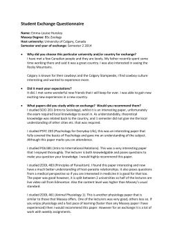 Read more... - Massey University